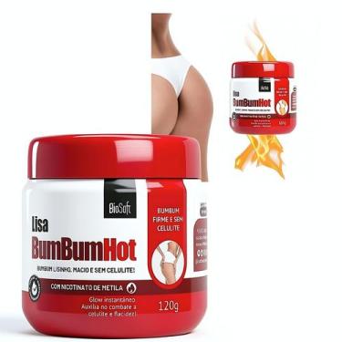 Imagem de Creme Lisa Bumbum Hot Bio Soft 120g Pele Lisa e Uniforme