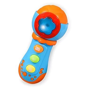 Imagem de Microfone Baby Com Luz e Som Art Brink