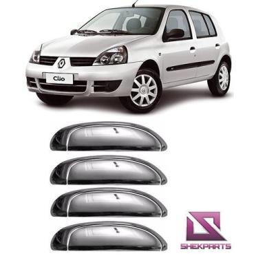 Imagem de Aplique cromado macaneta clio/scenic/logan 07/...- 4 portas - SHEKPART