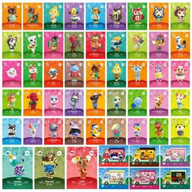 Imagem de 54 cartões NFC de animais compatíveis com Nintendo Switch - Marca Próp