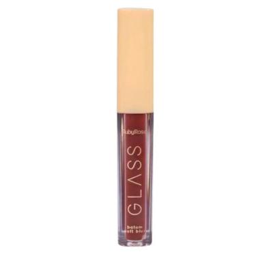 Imagem de Batom Liquido Ruby Rose Glass HB 579-4 3,3ml