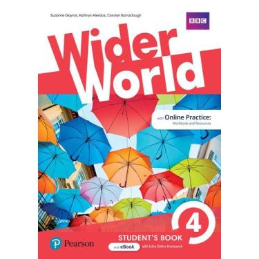 Imagem de Livro - Wider World 4 Student Book + Ebook + Mel + Online Practice
