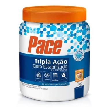 Imagem de HTH Pace Pastilha Tripla Ação 5 Tabletes de 200g para Tratamento de Pi