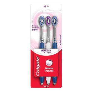 Imagem de Escova Dental Colgate Gengiva Therapy 3 unidades