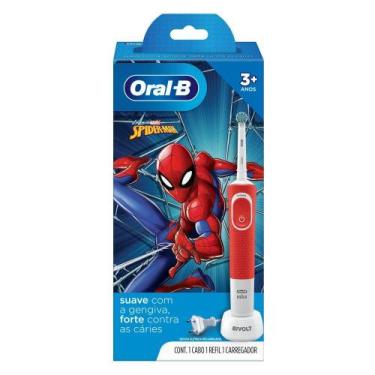 Imagem de Escova Elétrica Oral-B Spiderman 1 Unidade