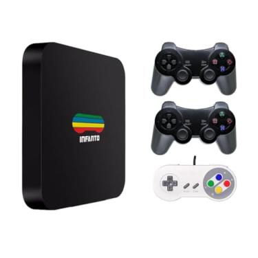 Imagem de Video Game Retrô Infanto 4 - Console Retrô com 44 mil jogos antigos (2 controles) (Sem fio)