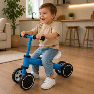 Imagem de Bike de Equilíbrio Infantil Azul - DDG