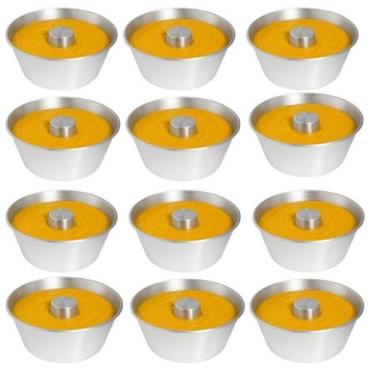 Imagem de Kit Formas de Alumínio 300ml para Bolo e Pudim com Cone Central opções