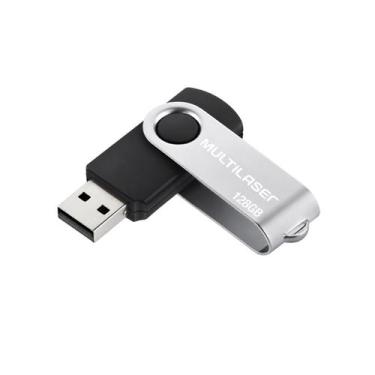 Imagem de Pen Drive Twist 128GB Leitura 10 MB/s De Gravação Multilaser