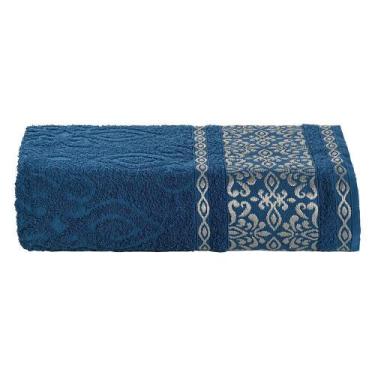 Imagem de Toalha de Rosto Essence Gramatura 450g/m² Avulsa 100% Algodão - Marinh