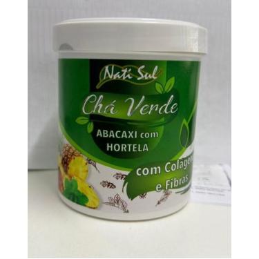 Imagem de Chá Verde Solúvel Nati Sul Colágeno Sabor Abacaxi / Hortelã