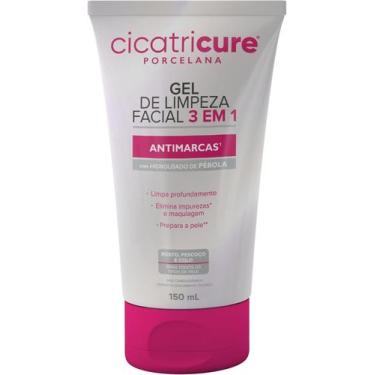 Imagem de Gel de Limpeza Facial 3 em 1 Cicatricure Porcelana Antimarcas 150ml