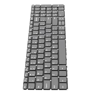Imagem de Teclado de substituição, ampla compatibilidade 320-15 Substituir teclado para amantes de computador para adultos para teclado Lenovo(Preto)