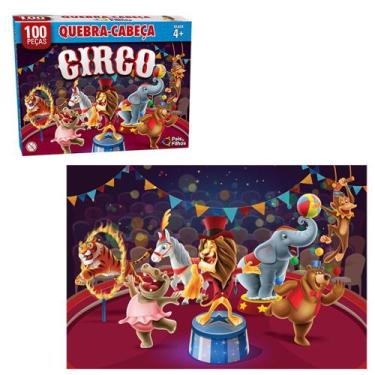 Jogo Quebra-Cabeça: Circo - 100 Peças Pais & Filhos - Quebra-Cabeça -  Magazine Luiza