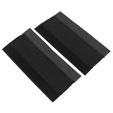 Imagem de Película de proteção de corrente de bicicleta, proteção de quadro de bicicleta fita adesiva de nylon de pano preto leve para mergulho para bicicletas de velocidade única