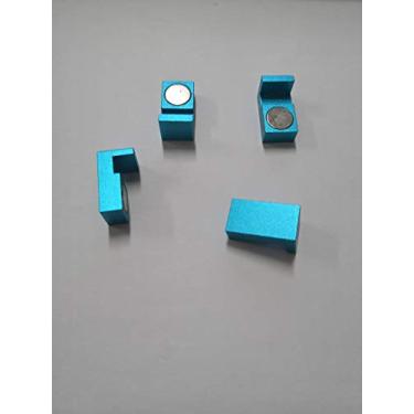 Imagem de Prendedores magnéticos paralelos. Vise, CNC, Kurt, Ferramentas de Máquinas, Azul