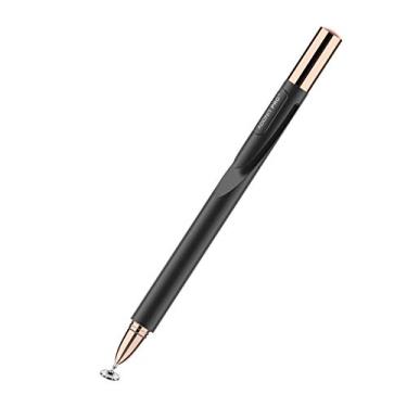 Imagem de Caneta Stylus capacitiva de luxo Adonit Pro 4 (Preta), ponta fina de alta sensibilidade e precisão, Stylus para iPad, Air, Mini, Android, iPhone, Surface, outras telas sensíveis ao toque