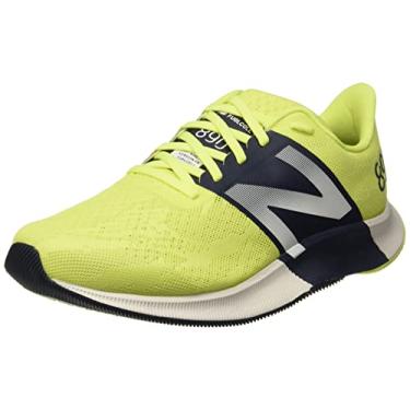 Imagem de New Balance FuelCell 890 V8 Tênis de corrida feminino, Limão/neblina de verão, 36