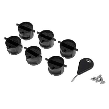 Imagem de LoveinDIY Parafusos de parafuso Fin Leash com chave de aleta para surfe e prancha de surfe