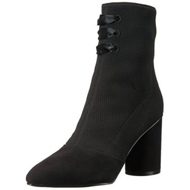 Imagem de NINE WEST Tecido Cartolina Feminino, Preto/Multi, 10