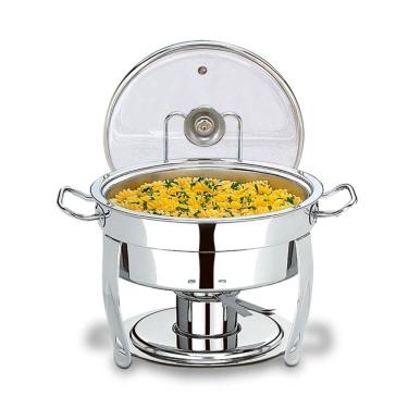 Imagem de Rechaud Redondo- Savoy  Brinox