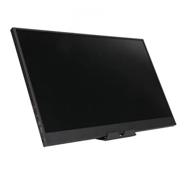 Imagem de Monitor portátil de 17,3 polegadas, monitor de jogos portátil 1080 p fhd ips portátil construído em alto-falantes duplos, tela externa dupla hdmi usb c segunda exibição para computador computador tele