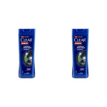 Imagem de Kit 2 Und Shampoo Clear Anticaspa Limpeza Profunda 200ml