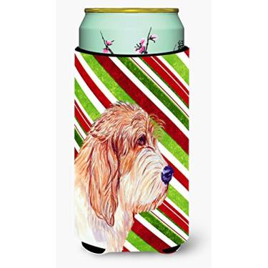 Imagem de Caroline's Treasures LH9262TBC Petit Basset Griffon Vendeen Candy Cane Holiday Christmas Boy Hugger, Tall Boy, Multicolor