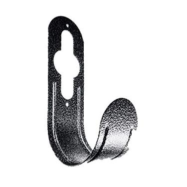 Imagem de Suporte de mangueira de jardim de aço resistente - Design durável e forte comporta até 30 metros de mangueira, montagens na parede ou torneira. Organize com facilidade - Bônus ferragens de montagem