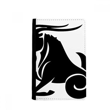 Imagem de Constellation Capricórnio signo do zodíaco titular de passaporte Notecase Burse capa carteira porta-cartão, Multicolor