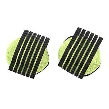Imagem de SUPVOX 2 pares de pés planos suporte de arco suporte para fascite plantar palmilhas para fascite plantar alivia a dor no arco (tamanho livre preto)