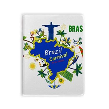 Imagem de Mount Corcovado Caderno de Carnaval do Brasil, Diário de capa macia