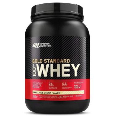 Imagem de On Whey Gold Standard Baunilha 2,00 Lbs (907G) - Optimum Nutrition