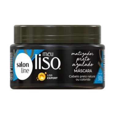 Imagem de Máscara Matizadora Meu Liso Preto Azulado 300G - Salon Line