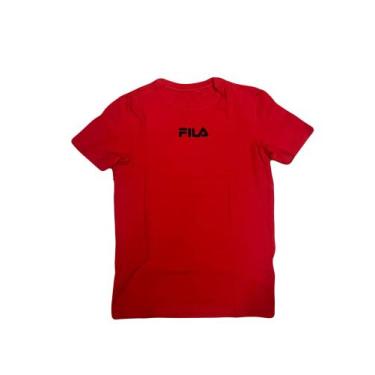 Imagem de Camiseta Juvenil Fila Charged Masculina - Vermelho