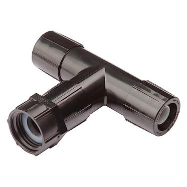 Imagem de Rain Bird Adaptador de irrigação por gotejamento EFTFHT-1S, fácil ajuste, rosca de mangueira fêmea de 3/4" x encaixe universal de fácil ajuste, serve para todos os tubos de 1/2" e 5/8"
