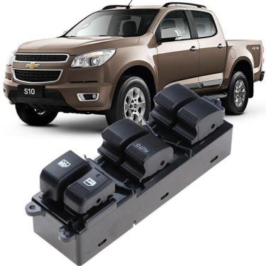 Imagem de Botao Interruptor Vidro Eletrico Quadruplo S10 Trailblaze