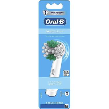 Imagem de Oral-B Cabeças de escova de substituição Daily Clean para uma escova de dentes elétrica Oral-B Pacote com 3