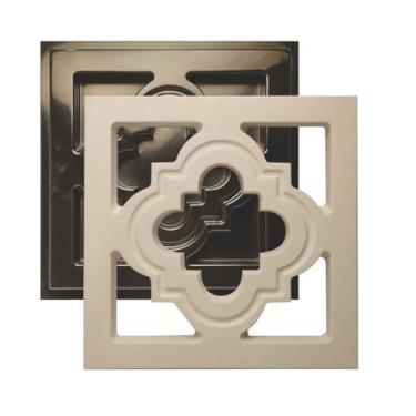 Imagem de Forma Para Fabricaçaõ de Cobogó em ABS - 40x40cm (0509)