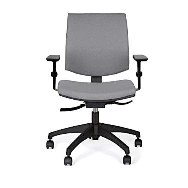 Imagem de Cadeira de Escritório Ergonômica Cinza Marelli Profit