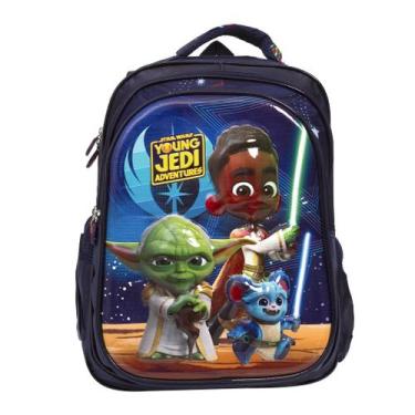 Imagem de Mochila Infantil Escolar Star Wars Estampada Volta As Aulas - Toys 2U