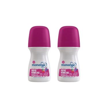 Imagem de Desodorante Roll-On Monange 50Ml Frutas Vermelhas-Kit C/2Un