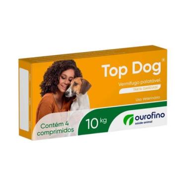 Imagem de Top Dog 10 Kg - 04 Comprimidos - Ouro Fino