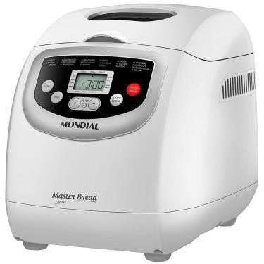 Imagem de Panificadora Automática Mondial Master Bread NPF-54 com 19 Funções Pré-programadas - Branca
