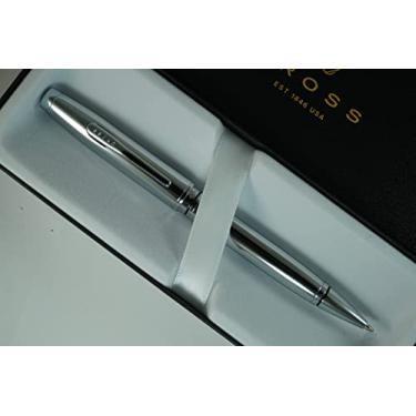 Imagem de Cross Caneta esferográfica de ponta média, cromada extremamente polida, clássica Coventry, emblemática da Coventry.