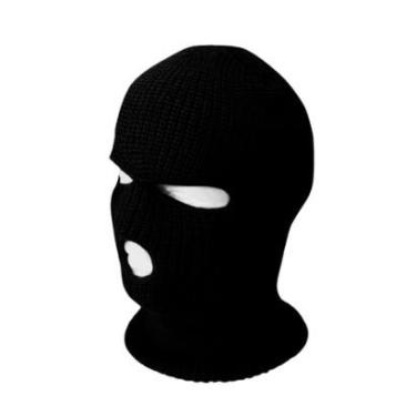 Imagem de Touca ninja balaclava de lã grossa térmica frio motoboy-Unissex
