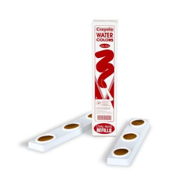 Imagem de Crayola Oval Pans Watercolor Refills, Brown