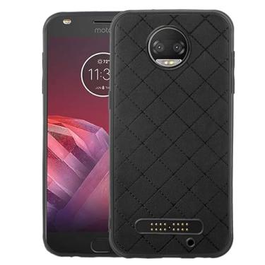 Imagem de ELISORLI Capa compatível com Moto Z2 Play, robusta, fina, fina, acessórios de celular antiderrapante de borracha TPU para celular Motorola MotoZ2Play Droid MotoZ2 2Play Z 2 2Z Z2play Mulheres Homens