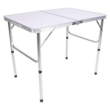 Imagem de Mesa Camping Dobrável Vira Maleta 90 x 60cm, Importway