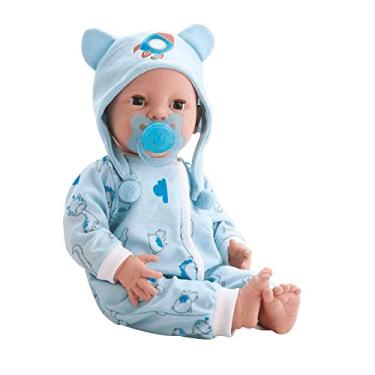 Imagem de Divertoys boneco diver new born -brincando de pijama menino, Modelo: 4, Cor: branca